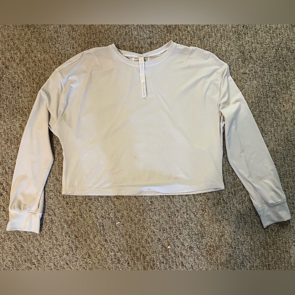LULU LEMON White long sleeve